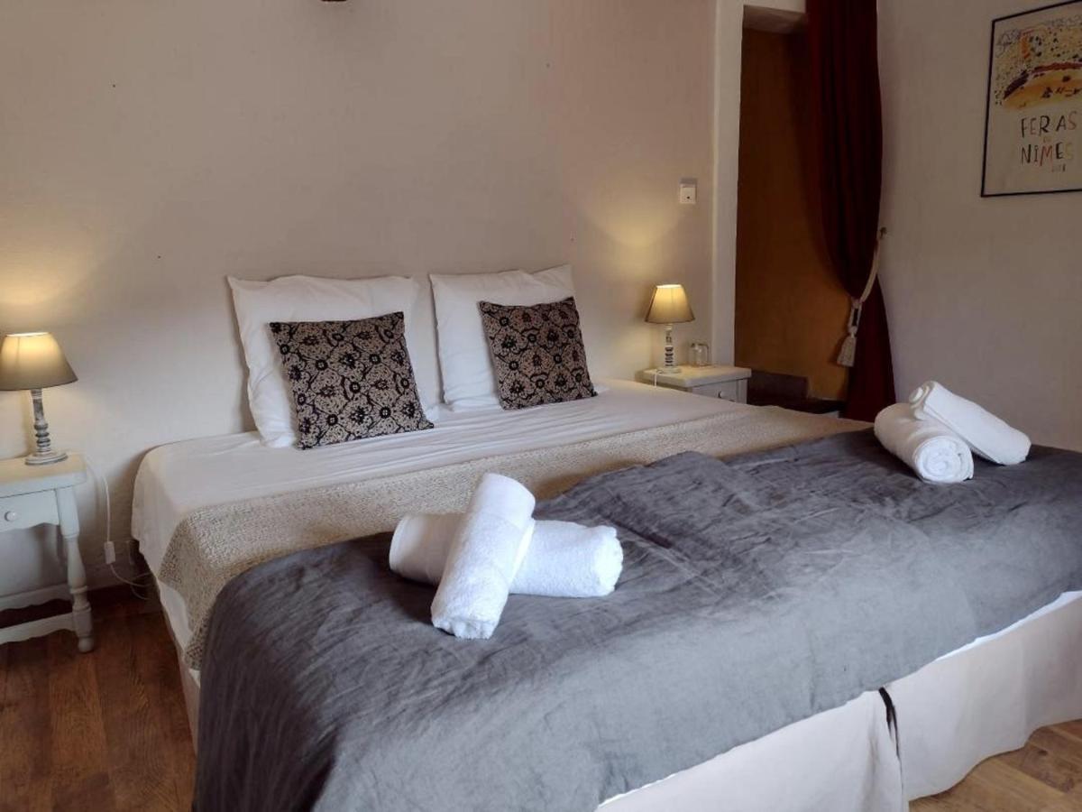 La Maison Des Autres, Piscine Chauffee, Chambres D'Hotes Proches Uzes, Nimes, Pont Du Gard Saint-Genies-de-Malgoires Экстерьер фото