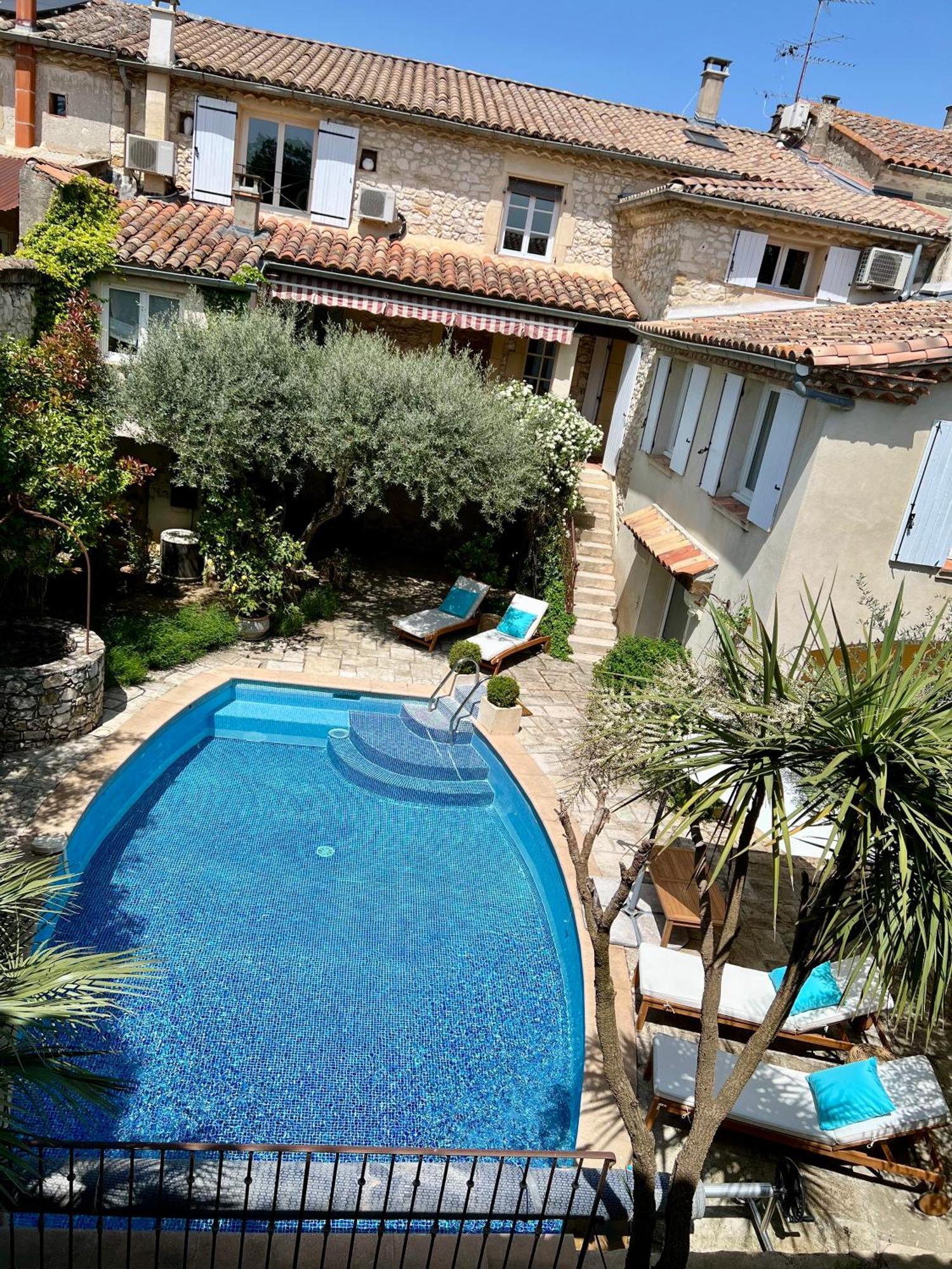 La Maison Des Autres, Piscine Chauffee, Chambres D'Hotes Proches Uzes, Nimes, Pont Du Gard Saint-Genies-de-Malgoires Экстерьер фото